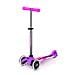 Mini Micro Deluxe Glow LED Plus Bambini Monopattino a tre ruote Rosa - Foto miniatura 1