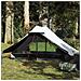Tenda Campeggio 2 Persone Bianca Tessuto Oscurante Impermeabile - Foto miniatura 2