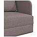 Divano Letto 2-in-1 Tortora 65x80x83 cm Tessuto - Foto miniatura 9