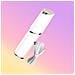 Mini Depilatore Portatile Ricaricabile A Forma Di Rossetto White - Foto miniatura 3