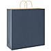 Sacchetti di Carta 250 pz con Manici Blu 45x17x48 cm - Foto miniatura 4