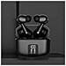 Auricolari Bluetooth M48pro Digitali Bianchi - Cancellazione Del Rumore Enc A Quattro Microfoni Black - Foto miniatura 2