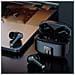 Auricolari Bluetooth M48pro Digitali Bianchi - Cancellazione Del Rumore Enc A Quattro Microfoni Black - Foto miniatura 3