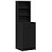 Set Tavolo da Trucco 2 pcs Rovere nero 50 x 41 x 135 cm - Foto miniatura 5