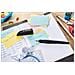EASYbuddy - Penna Stilografica Ergonomica per Bambini - Twilight Sky - Blu Acciaio /Lime - Punta Mancini - Cartuccia Blu inclusa - Foto miniatura 6