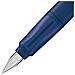 EASYbuddy - Penna Stilografica Ergonomica per Bambini - Twilight Sky - Blu Acciaio /Lime - Punta Mancini - Cartuccia Blu inclusa - Foto miniatura 2