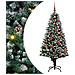 Albero di Natale artificiale con 150 LED Verde 150 cm - Foto miniatura 1