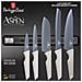 BH-2839 Set di 5 coltelli da cucina con striscia magnetica - Foto miniatura 3