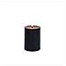 Candela Elettronica A Led Serie Magic Black (7.5cm Diametro, 10cm Altezza) - Senza Fiamma E A Batteria - Foto miniatura 1
