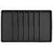 Organizzatore Per Cassetti In Silicone Nero (57x35.5x3cm) - Portaoggetti Multicomparto - Foto miniatura 1