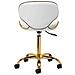 sgabello cosmetico Q-4599G bianco - Foto miniatura 3