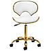 sgabello cosmetico Q-4599G bianco - Foto miniatura 4