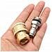 Adattatore Sgancio Rapido Qc14 - 1/4"" Femmina A 1/4"" Maschio | Ottone + Acciaio Inox | Per Idropulitrici E Accessori Alta Pressione - Foto miniatura 6