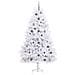 Albero di Natale artificiale Bianco 106 x 106 x 210 cm - Foto miniatura 4