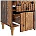 Armadio da Notte con cassetto Legno antico 43 x 34,5 x 48 cm - Foto miniatura 8