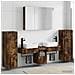 Set di mobili per il bagno 6 pcs Rovere Fumo - Foto miniatura 2