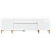 Mobile TV LED Bianco Lucido Legno ingegnerizzato - Foto miniatura 6