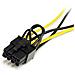 Adattatore cavo di alimentazione SATA a scheda video PCI Express 8 pin da 15 cm - Foto miniatura 2
