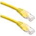 Cavo di Rete M-CRPM1G Cat. 5E UTP 1 m - Giallo  - Foto miniatura 1