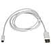 Cavo USB-C a DisplayPort da 1,8m - 4K 60Hz - Bianco - USB Tipo-C - Compatible con Thunderbolt 3 - Foto miniatura 2