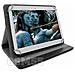 Custodia Folio Con Funzione Stand Per Tablet 10 Pollici - Nera - Foto miniatura 2