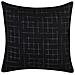 Set Di 2 Cuscini Decorativi Design Geometrico 45 X 45 Cm Nero Bellflower - Foto miniatura 7