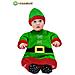 Costume Elfetta Di Natale Neonato 13/18 Mesi - Foto miniatura 1