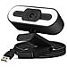 Webcam Usb 1080p Hd Grandangolo Con Luce Led E Microfono Nera - Foto miniatura 6