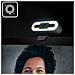 Webcam Usb 1080p Hd Grandangolo Con Luce Led E Microfono Nera - Foto miniatura 3