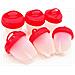 6 Cuoci Uova In Silicone Contenitore Per Cottura Uova Sode Senza Guscio E Altro - Foto miniatura 1