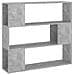 Libreria /Divisorio Grigio Cemento 100x24x94 cm - Foto miniatura 1