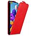 Custodia Compatibile Con Samsung Galaxy A21s In Rosso Mela - Coperchio Protettivo In Design Flip Con Chiusura Magnetica - Foto miniatura 1