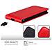 Custodia Compatibile Con Samsung Galaxy A21s In Rosso Mela - Coperchio Protettivo In Design Flip Con Chiusura Magnetica - Foto miniatura 3