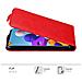 Custodia Compatibile Con Samsung Galaxy A21s In Rosso Mela - Coperchio Protettivo In Design Flip Con Chiusura Magnetica - Foto miniatura 4