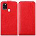 Custodia Compatibile Con Samsung Galaxy A21s In Rosso Mela - Coperchio Protettivo In Design Flip Con Chiusura Magnetica - Foto miniatura 8