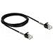 Cavo RJ45 maschio per RJ45 femmina Cat. 6A da 3 m nero - Foto miniatura 2