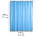 Tenda Doccia, Tessile, Azzurro, 180x200 Cm, Venko - Foto miniatura 3