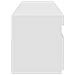 Mobili Porta TV con Luci LED 2 pz Bianco Lucido 75x35x40 cm - Foto miniatura 8