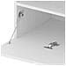 Mobili Porta TV con Luci LED 2 pz Bianco Lucido 75x35x40 cm - Foto miniatura 10