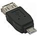 Start Adattatore Connettore Usb Femmina To Microusb Maschio Black - Foto miniatura 1