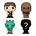 Bitti Pop! Star Wars - Han Solo 4pk Vinyl Figures 2 Cm - Foto miniatura 1