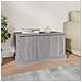 Contenitore Grigio Sonoma 70x40x38 cm Legno Multistrato - Foto miniatura 3