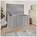 Contenitore Grigio Sonoma 70x40x38 cm Legno Multistrato - Foto miniatura 1