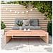 Poggiapiedi Da Giardino 120x80 Cm In Legno Massello Di Douglas - Foto miniatura 3