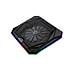 SureFire Bora X1 base di raffreddamento per laptop 43,2 cm (17") 750 Giri/min Nero - Foto miniatura 1