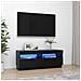 Mobile Porta TV con Luci LED Nero 100x35x40 cm - Foto miniatura 2