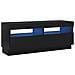 Mobile Porta TV con Luci LED Nero 100x35x40 cm - Foto miniatura 1