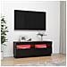 Mobile Porta TV con Luci LED Nero 100x35x40 cm - Foto miniatura 4