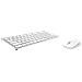 9600M tastiera Mouse incluso Ufficio QWERTZ Tedesco Bianco - Foto miniatura 2