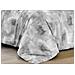 Copripiumino Sacco Piumone 100% Cotone Made In Italy Disegno Nebula Matrimoniale Grigio - Foto miniatura 2